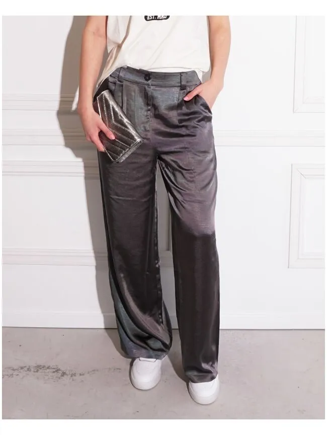 BROEK HUDSON DONKERGRIJS