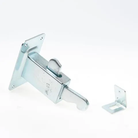 Dulimex Deurvastzetter heavy duty muurplaat staal verzinkt DVZ HD W 0532.500.1000