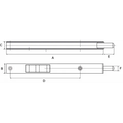 DULIMEX DX KSB40015RSS BASCULE KANTSCHUIF TYPE 862 400X15X15 MM AFGESCHUIND ROND RVS 0734.015.4025