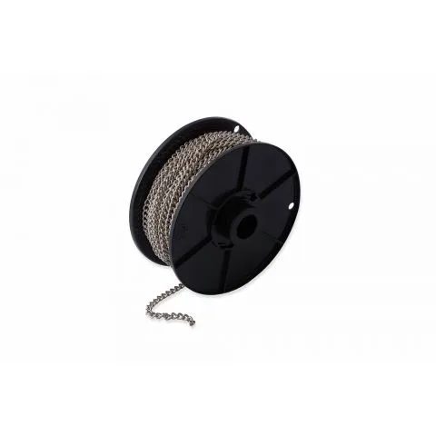 Dulimex gourmetketting 1,5mm st. vernikkeld rol 25 mtr