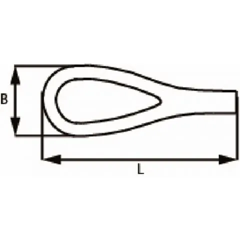 Dulimex patentket. 50 mtr. 0,3 mm 11x4mm mv
