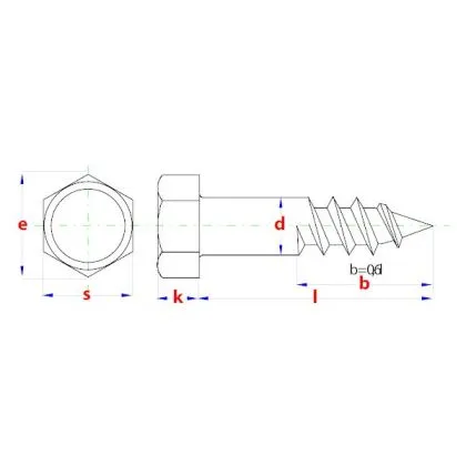 HOUTDRAADBOUT DIN 571 DELTA COLL ZWART 8X 50 DCB 200ST