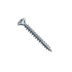 Spax schroef, 5 x 90 mm, 200 stuks, deel schroefdraad, platkop, kruiskop Z, 4CUT, WIROX - 1081010500905