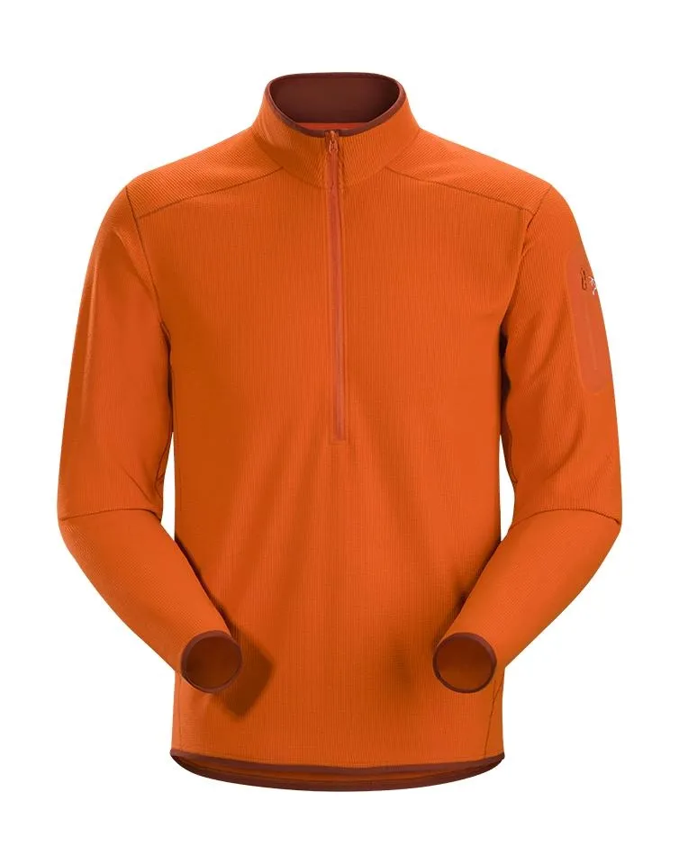 Trui Arc'teryx Men Delta LT Zip Neck Trail Blaze